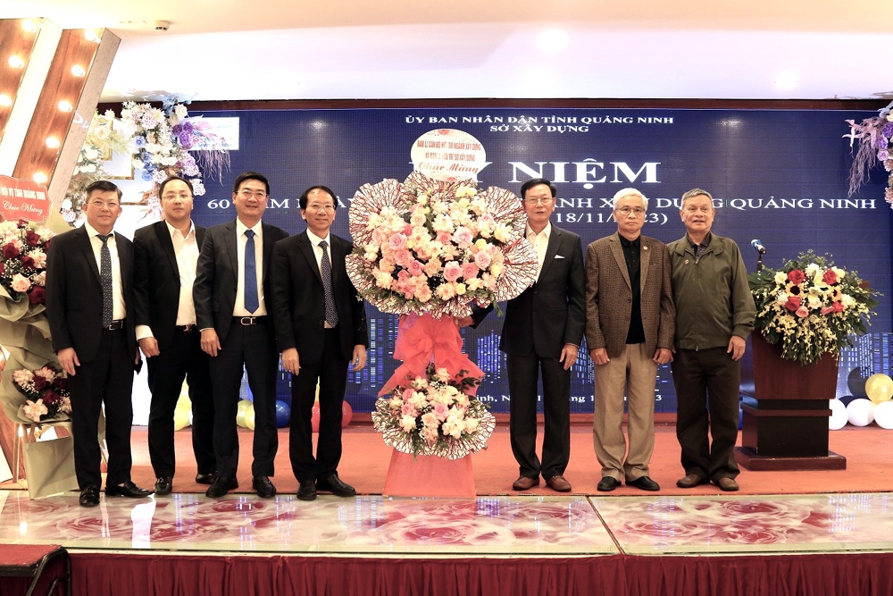 Sở Xây dựng Quảng Ninh kỷ niệm 60 năm ngày thành lập